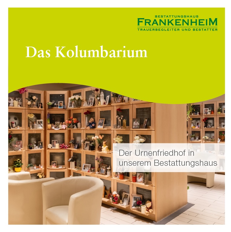 Vorschaubild Broschüre für Urnenfriedhof Kolumbarium